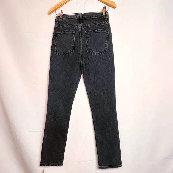NWT REFORMATION Liza High Straight Button Fly Jean in Yuma 27 - Picture 3 of 8